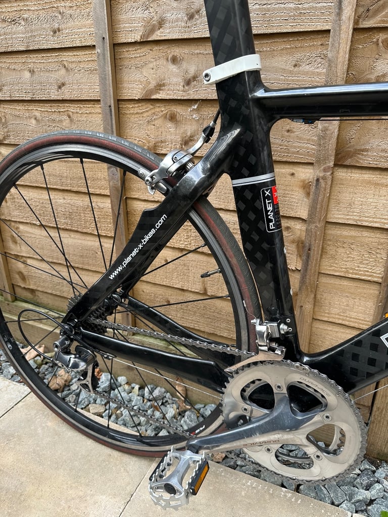 Planet X Stealth Pro Carbon TT Time Trial Road Bike 