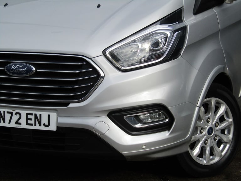 2022 Ford Tourneo Custom 2.0 EcoBlue 130ps L/R 9 Seater Titanium Auto Minibus Diesel Automatic