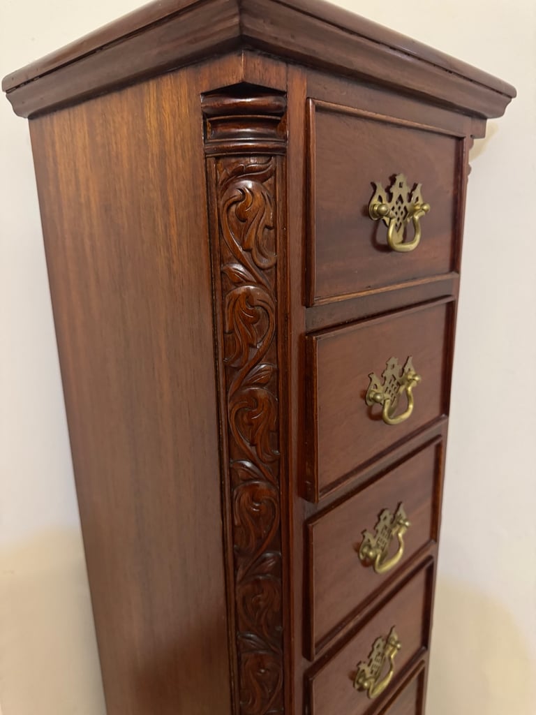 image for antique-wooden chest of drawers. 