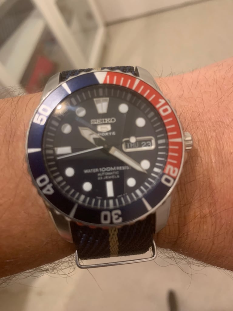image for Seiko 5 divers watch