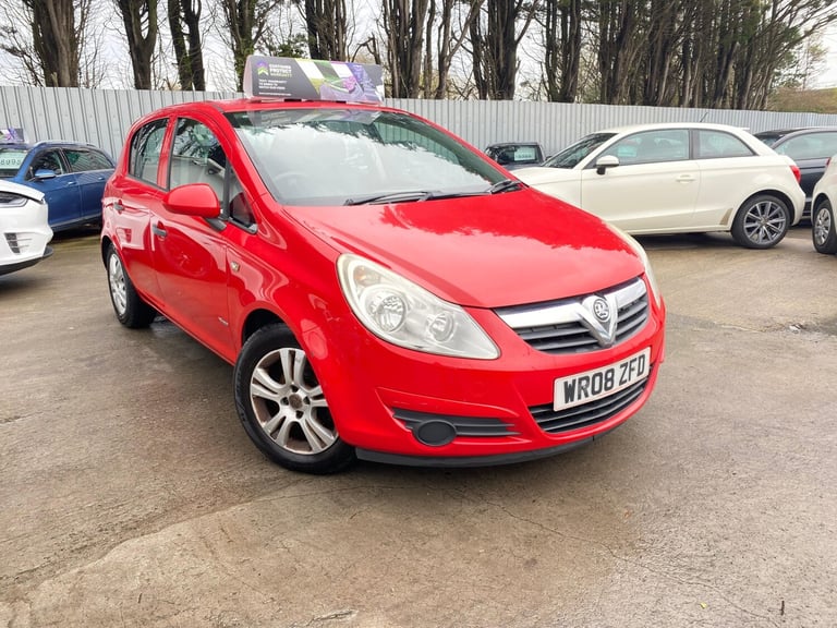 2008 Vauxhall Corsa 1.0i 12V Breeze 5dr HATCHBACK Petrol Manual