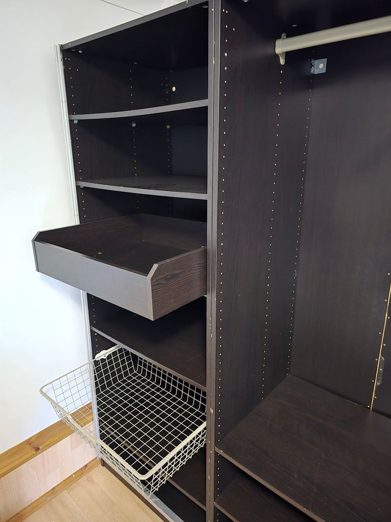 Free Double wardrobe+manual instruction