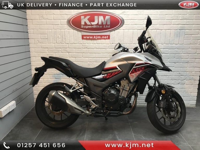 HONDA CB 500 X A-J, 2018/18, 30664 MILES IN SILVER