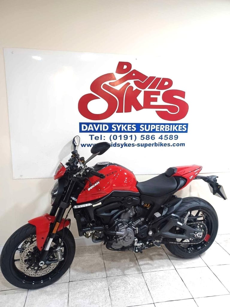 Ducati Monster PLUS 937  21-REG ONLY 1136 DRY MILES ITS MINT £8999.OTR