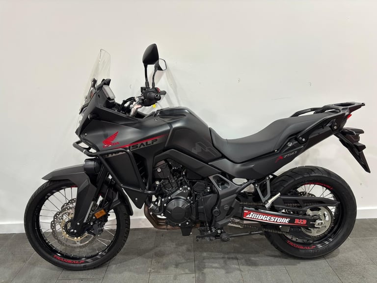 2023 Honda XL750 Transalp, Crash Bars, Fog Lights, Heated Grips, 5357 Miles