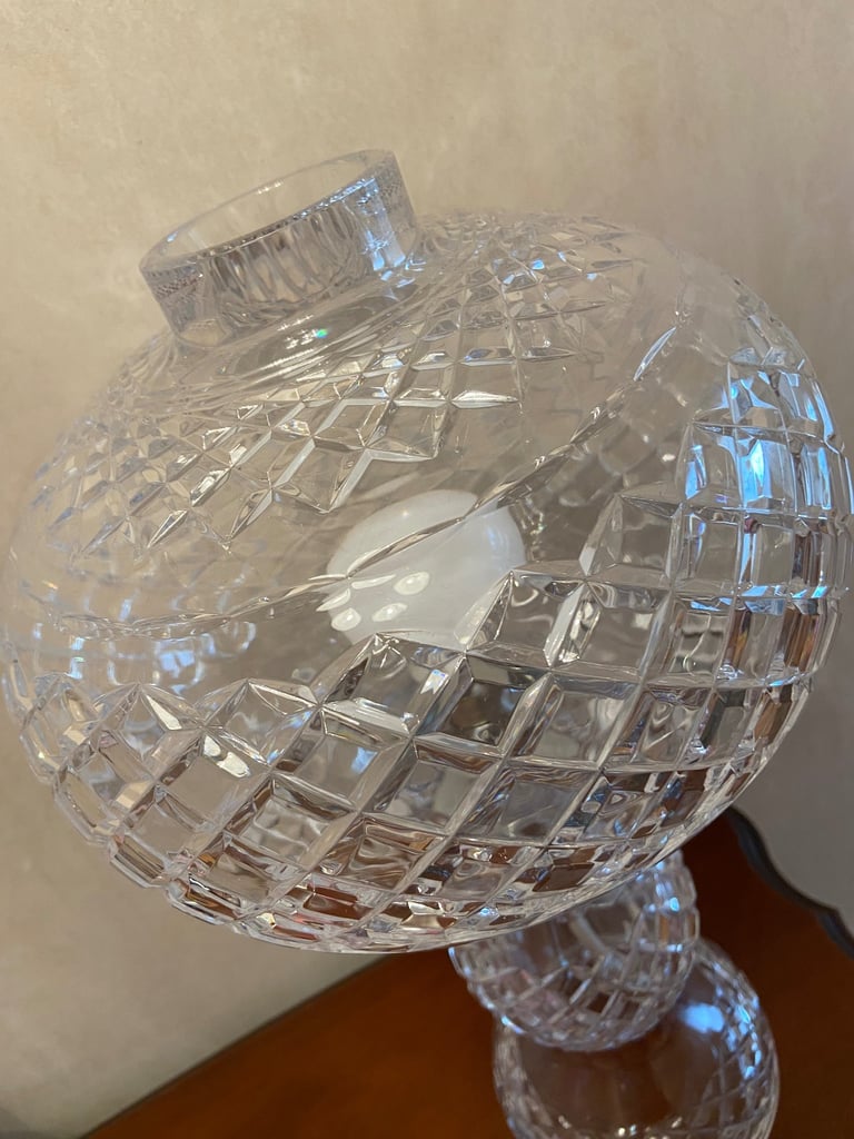 Large TYRONE CRYSTAL Lamp 