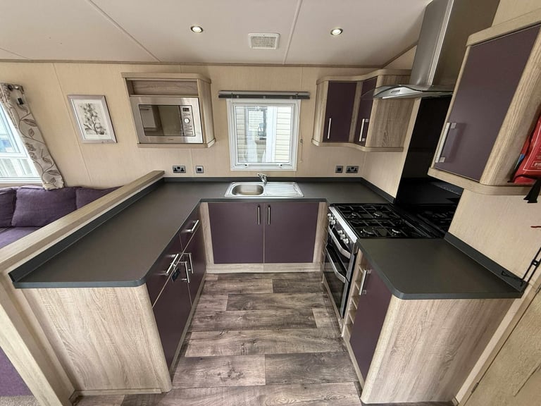 2 Bed Static Caravan - DG, CH, French Doors, Ensuite - Offsite Sale for Own Land
