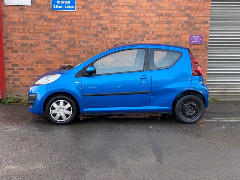 2012 Peugeot 107 1.0 12V Active Euro 5 3dr HATCHBACK Petrol Manual