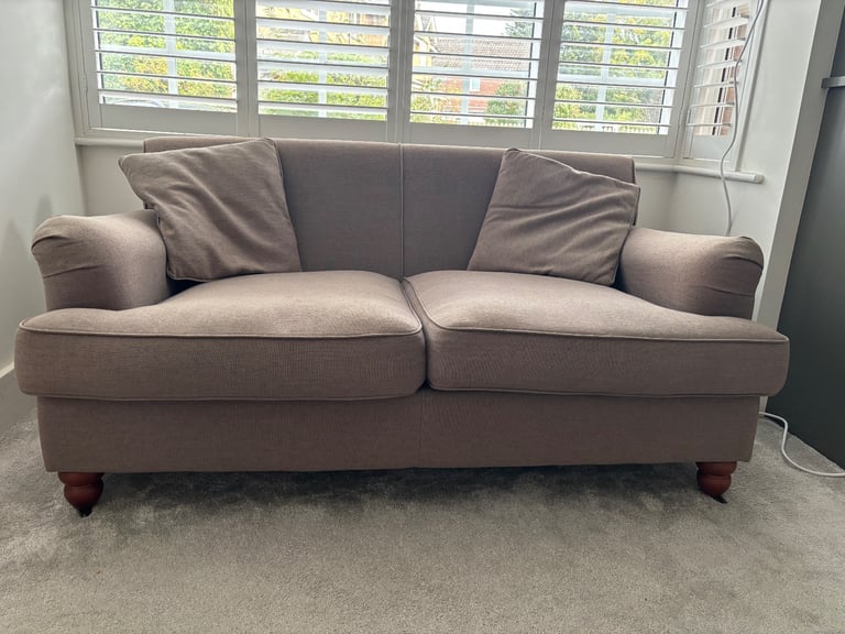 Made com - Orson 2 Seater Sofa, Scatterback, Graphite Grey