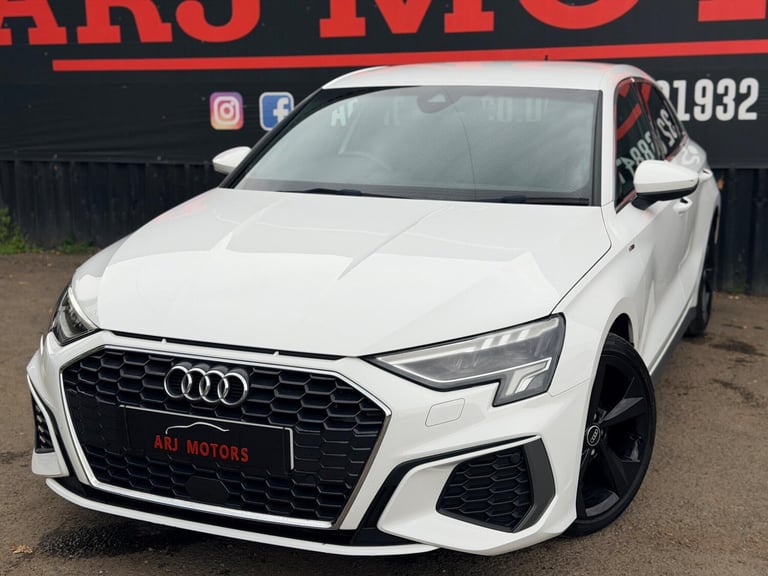 2021 Audi A3 1.0 TFSI 30 S line Sportback S Tronic Euro 6 (s/s) 5dr HATCHBACK Petrol Automatic