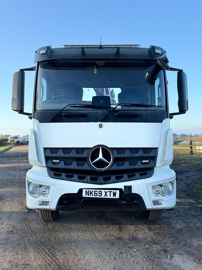 Mercedes-Benz Arocs Tipper Grab Lorry 2019 ( 69 ) Palfinger Epsilon Crane