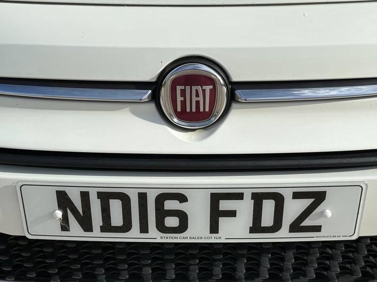 2016 Fiat 500 1.2 ECO Pop Star Hatchback 3dr Petrol Manual Euro 6 (s/s) (69 bhp)