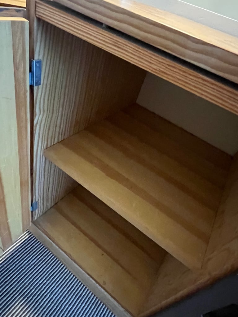 2 X pine  IKEA units 