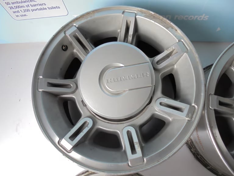 Hummer wheels set of 4 boxed with centre caps 