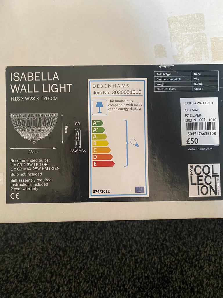 Brand new wall light