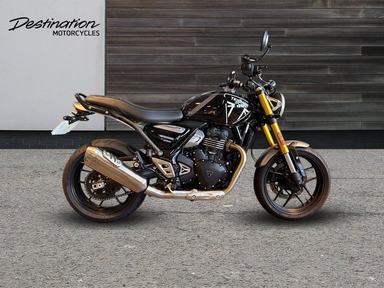 2024 Triumph Speed 400 STANDARD COLOUR Petrol black 6 Speed
