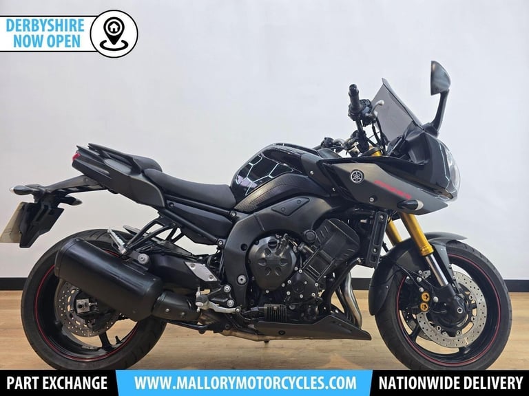 Yamaha Fazer FZ8 800 ABS Black 2014 - Crash Bungs, Tinted Screen