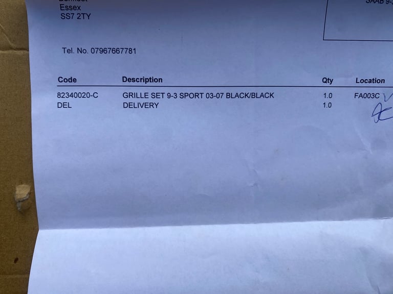 Sabb 93 bumper grill set and dog guard