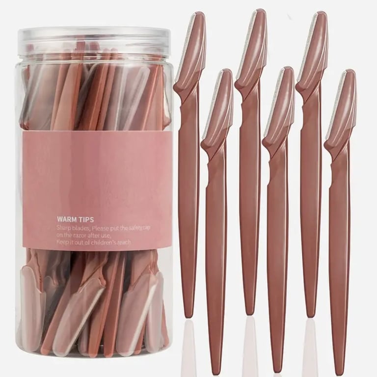 image for Stainless steel trimmer razor with protective case