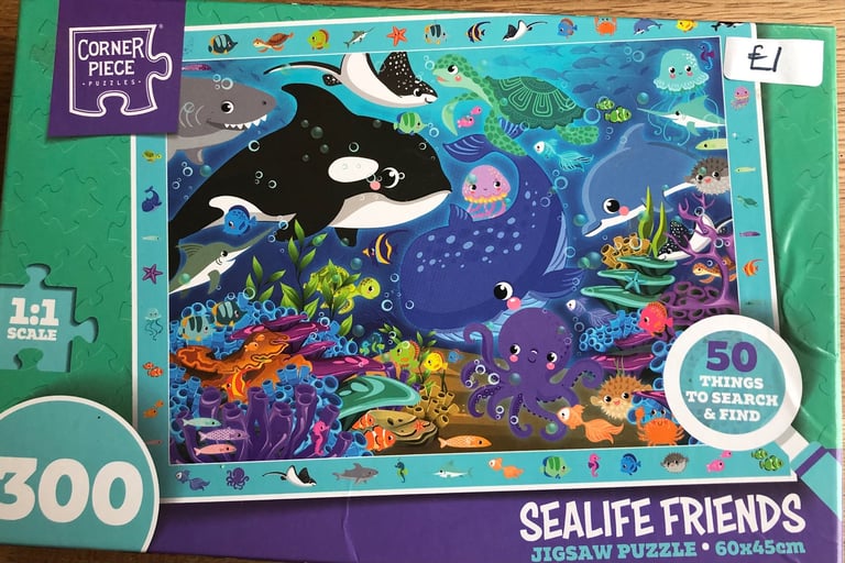 Assorted jigsaw puzzles