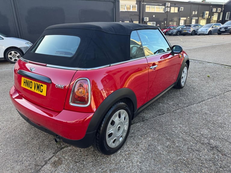 2010 MINI Convertible 1.6 One 2dr CONVERTIBLE PETROL Manual
