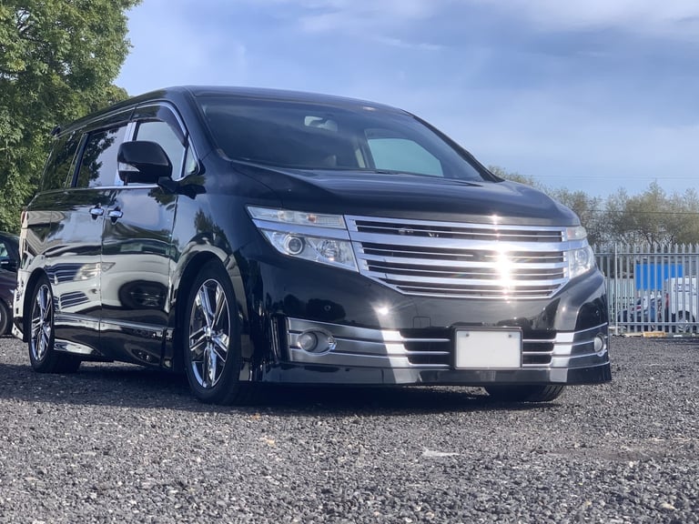 2011 Nissan Elgrand Rider PE52 3.5 V6 Automatic 7 Leather Seats MPV Petrol Automatic