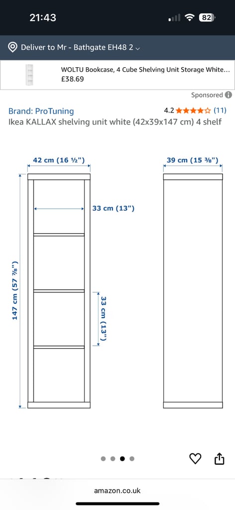 IKEA Kalax unit 