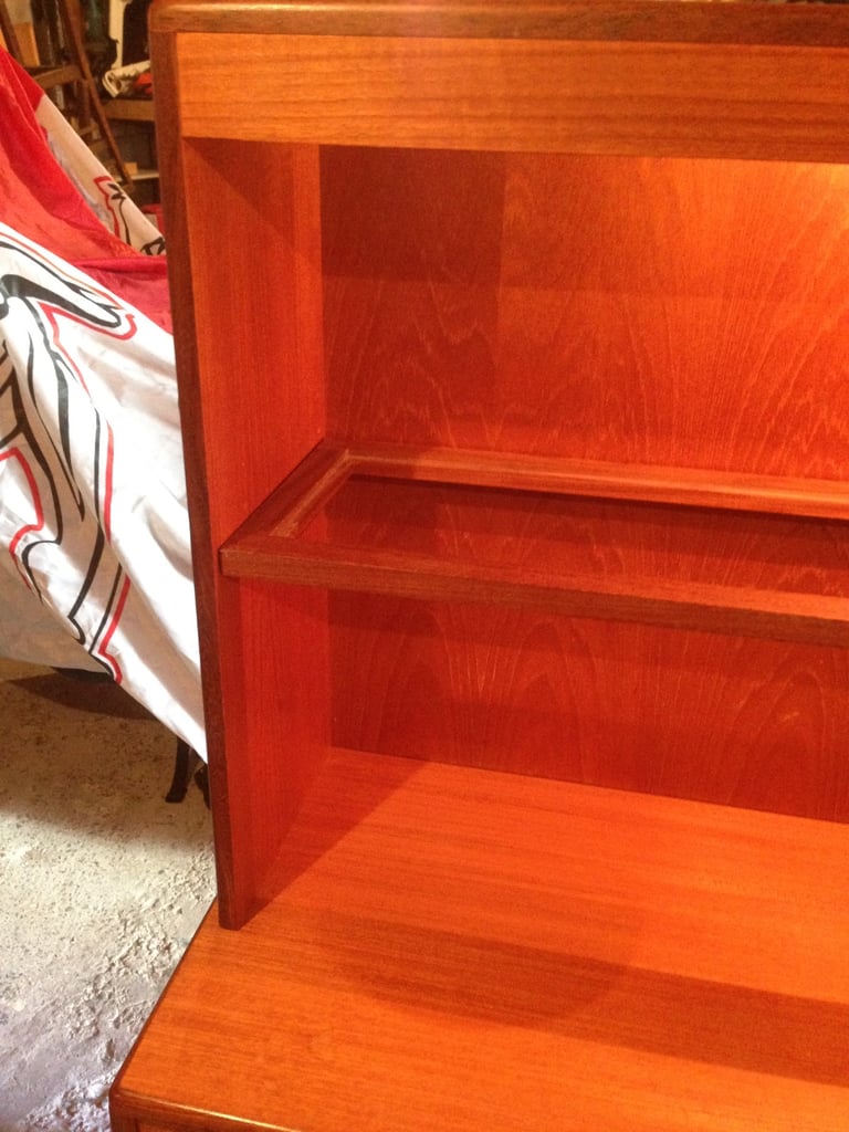 VINTAGE RETRO G PLAN FRESCO TEAK CUPBOARD SHELF TOP SECTION OF SIDEBOARD ONLY 