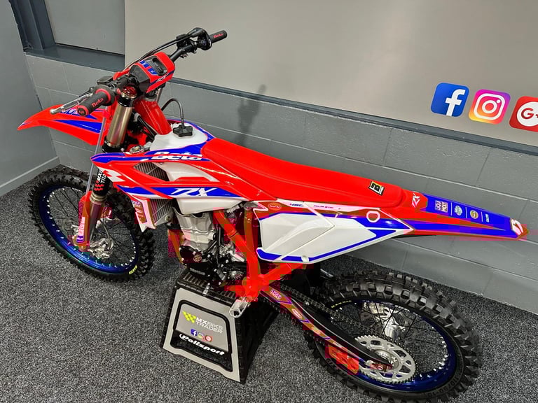 2025 BETA RX 450 MX - ZERO HOUR UNUSED BIKE - INCLUDES VAT - CRF SXF SX FC MC KX