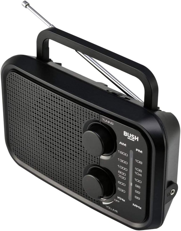 Bush PR-206 FM/AM Portable Radio