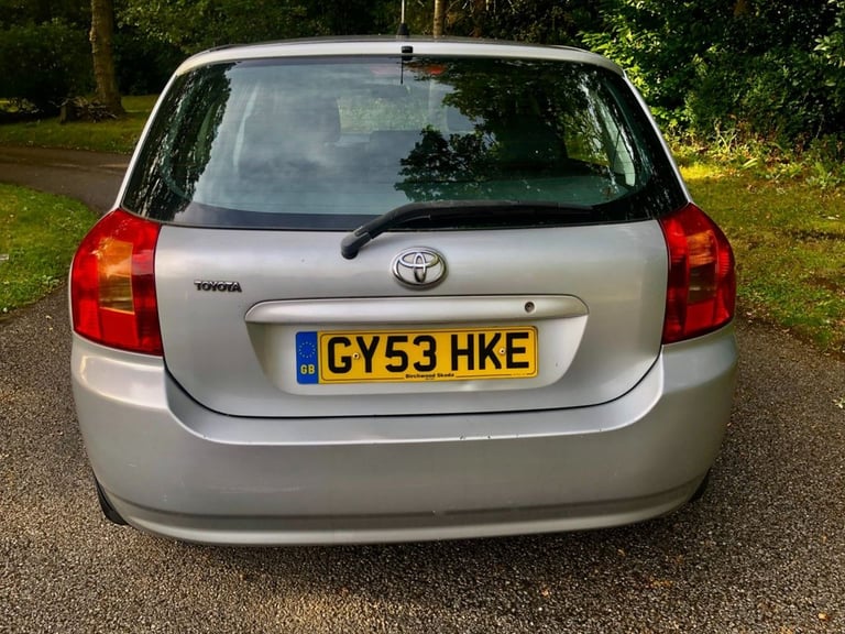2003 Toyota Corolla 1.6 VVT-i T2 Hatchback 5dr Petrol Automatic (190 g/km, 109 bhp) RETIRED OWN H...