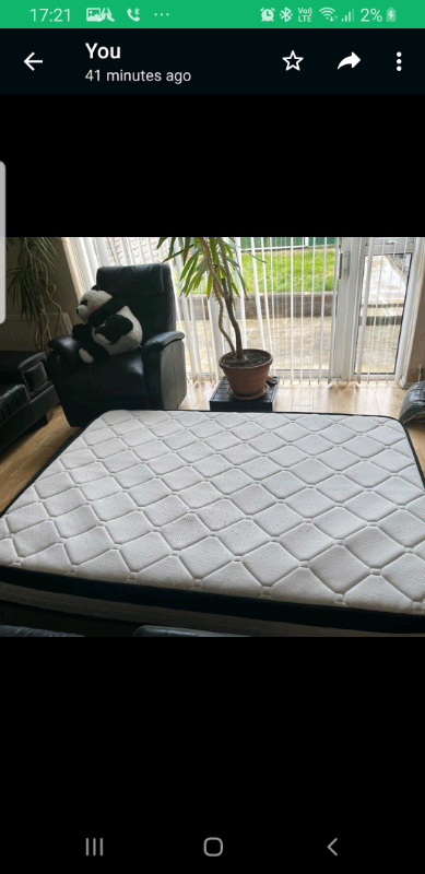 DOUBLE MATTRESS Almost New FREE