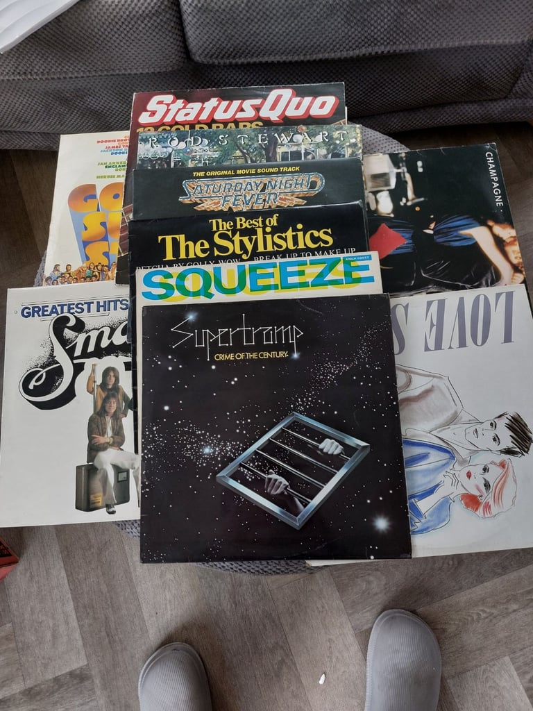 Vinyl Job Lot 