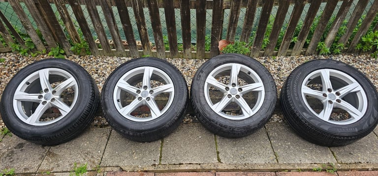 image for Audi 18&quot;inch original alloys and tyres/wheels 2016,2017,2018,2019