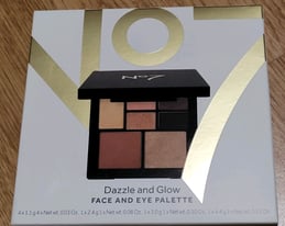 BNIB Boots No 7 Dazzle and Glow Face and Eye Palette