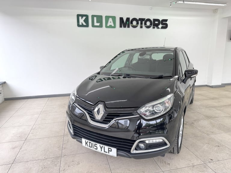 RENAULT CAPTUR 1.5 Dynamique Nav dCi 90 Black Manual Diesel 2015