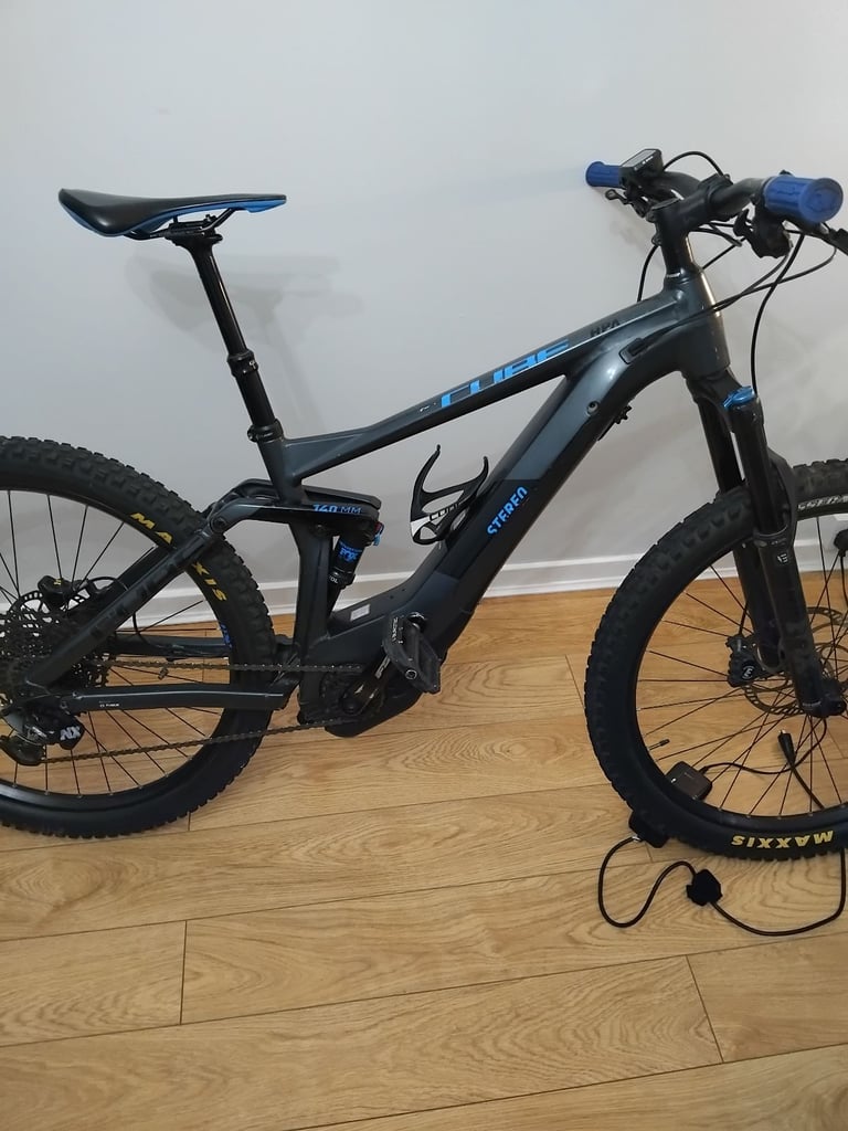 Cube full suspension electric bike 
