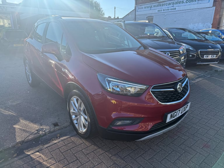 2017 Vauxhall Mokka X 1.4i Turbo Design Nav SUV 5dr Petrol Auto Euro 6 (140 ps)