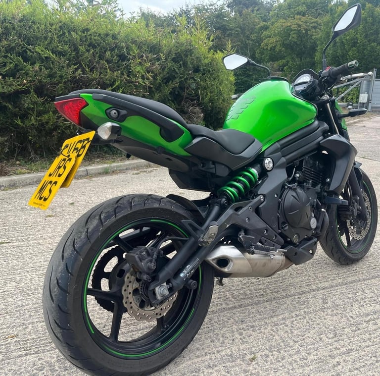 2016 66 KAWASAKI ER 650 FFF ABS ER6N ER6 ER-6N NAKED BLACK CLEAN LOW MILES