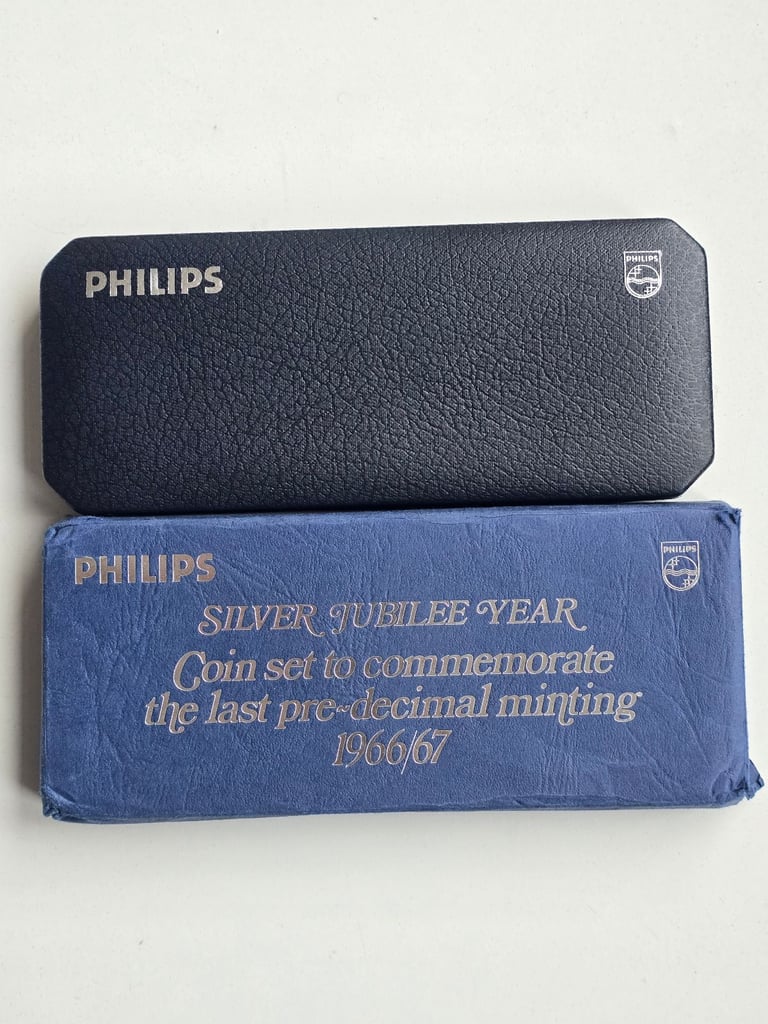 Silver Jubilee Year 1966/67 UK British Pre-Decimal minting Coin Collection Set