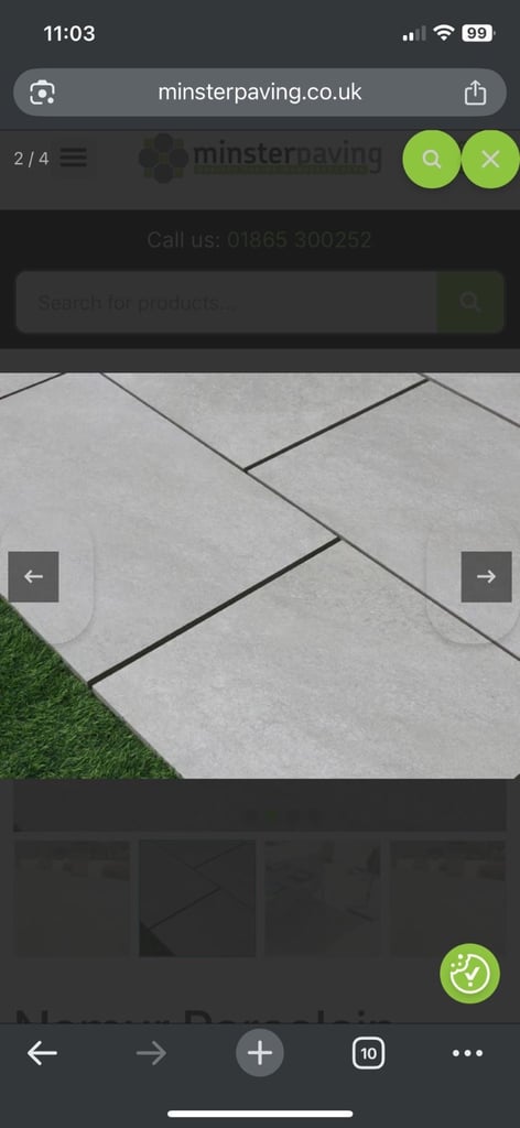 Namur Porcelain Paving Slabs