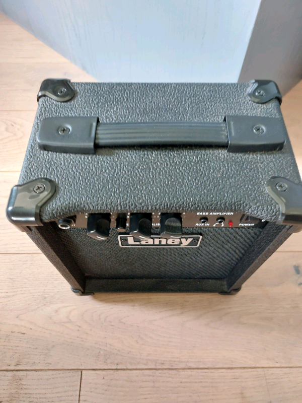 Mini Laney Bass Amp With Case