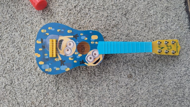 Children's minion guitar 
