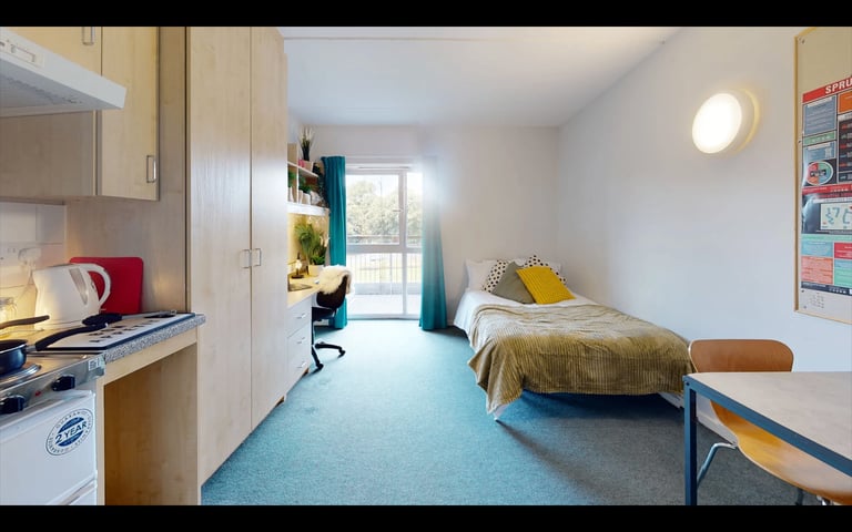 Large Ensuite Studio - University of Nottingham Student Accomodation