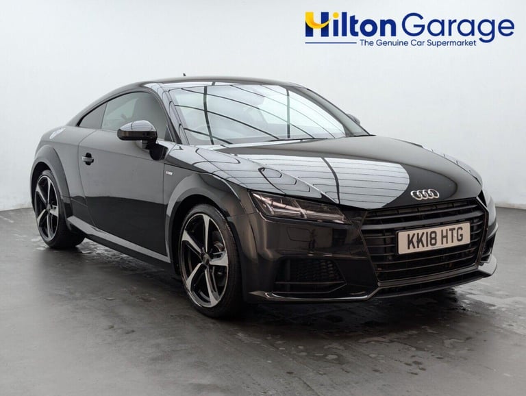 2018 Audi TT 1.8 TFSI Black Edition Coupe 3dr Petrol S Tronic Euro 6 (s/s) (180 ps) REAR COUPE Pe...