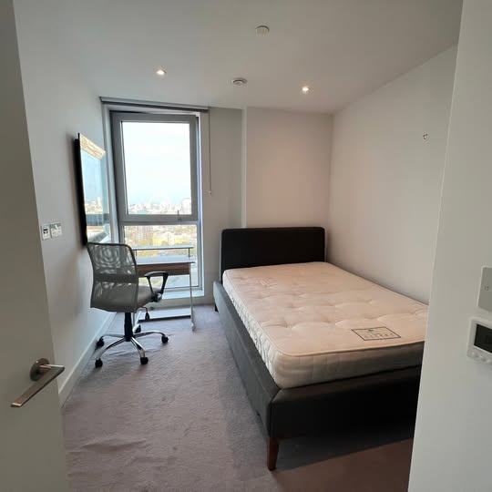 Dark Grey Charcoal Double Bed Frame