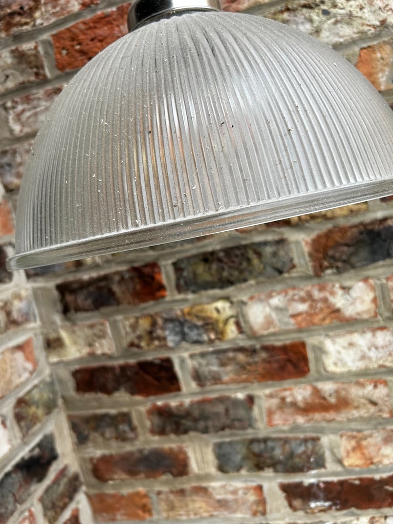 Glass vintage style ceiling pendant light 