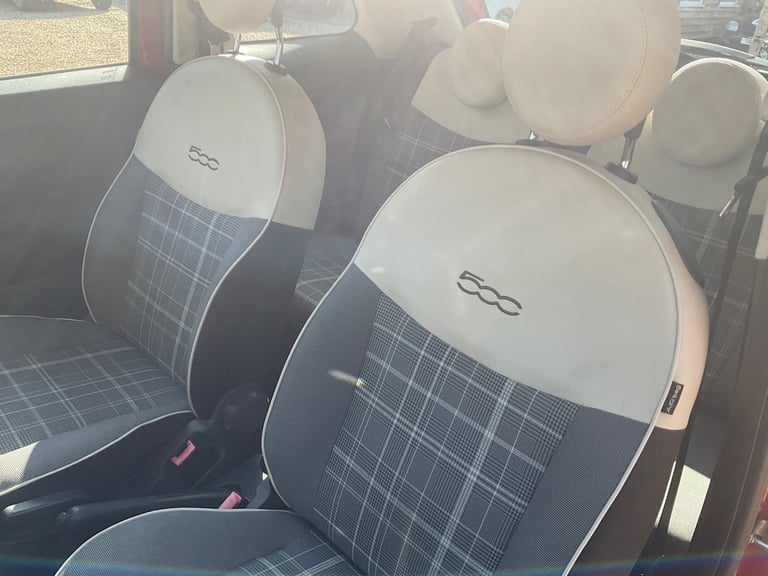 2015 Fiat 500 1.2 Lounge 3dr HATCHBACK Petrol Manual