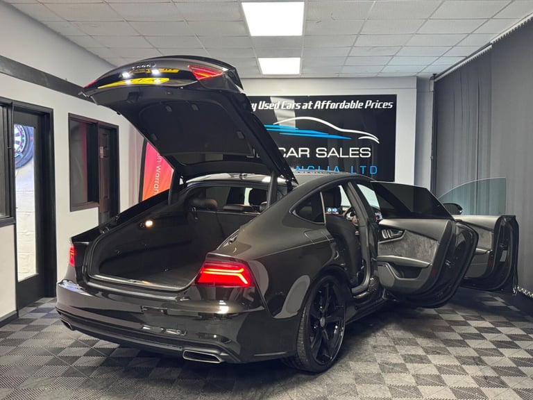 2015 Audi A7 3.0 TDI Quattro 272 Black Edition 5dr S Tronic HATCHBACK DIESEL Automatic