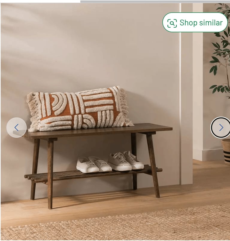 Habitat storage bench, never used